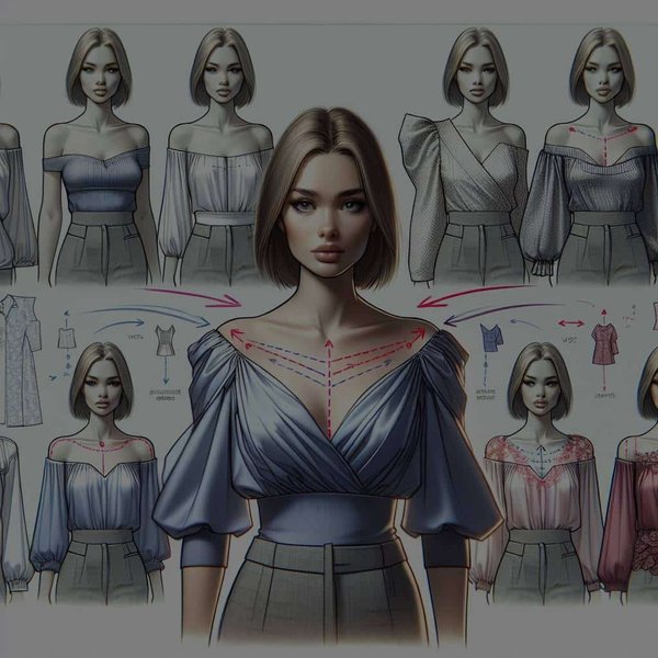 Comment choisir des hauts qui valorisent les silhouettes avec des épaules étroites ?